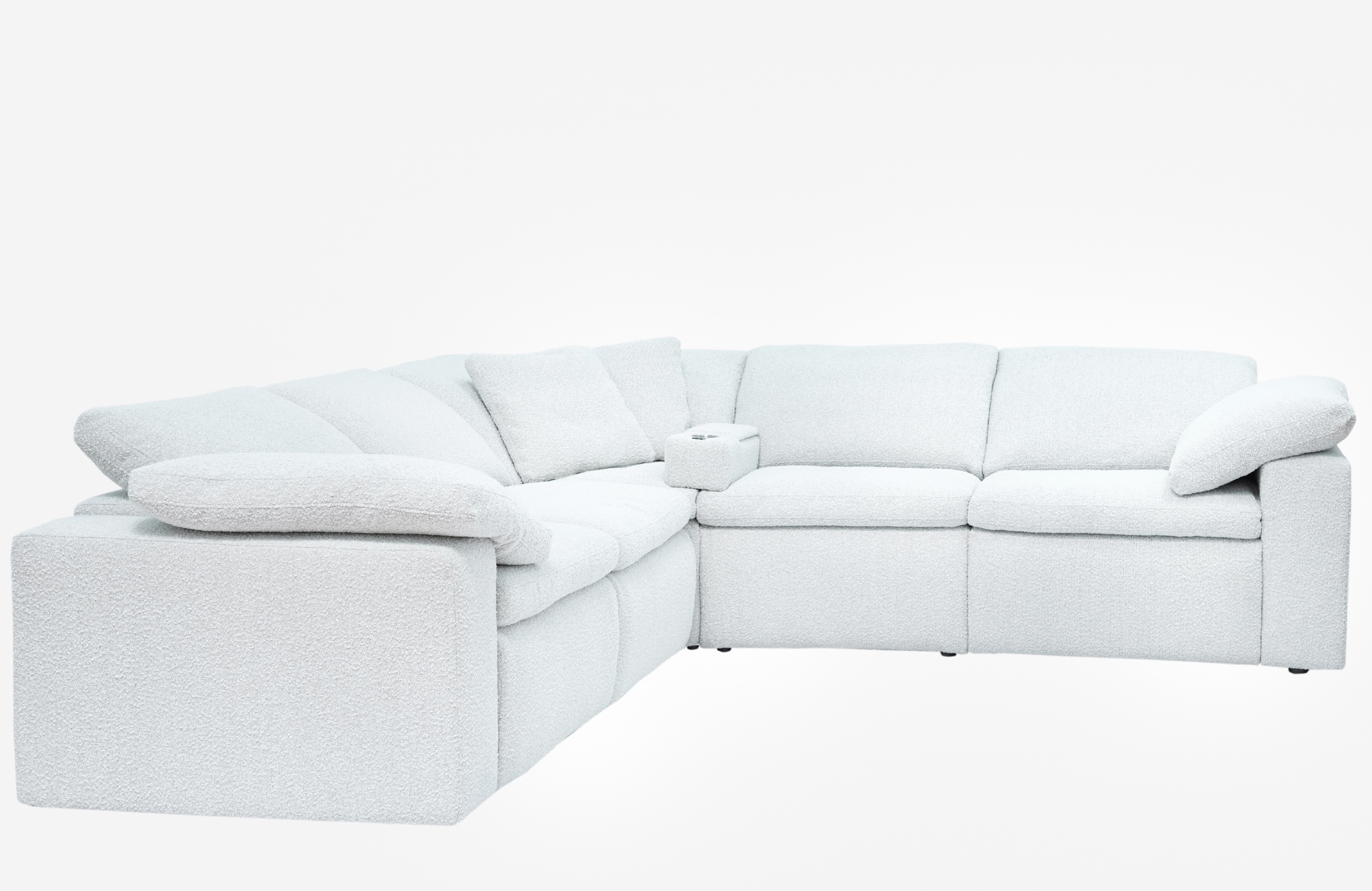 Shannon 5 Piece Power Sectional
