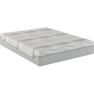 Smooth Top Hybrid Plush Queen Mattress