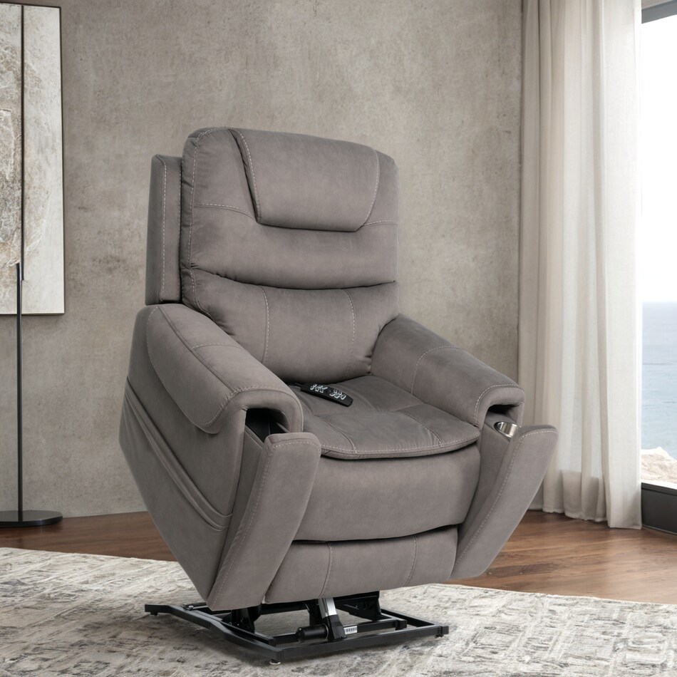  gray recliner   