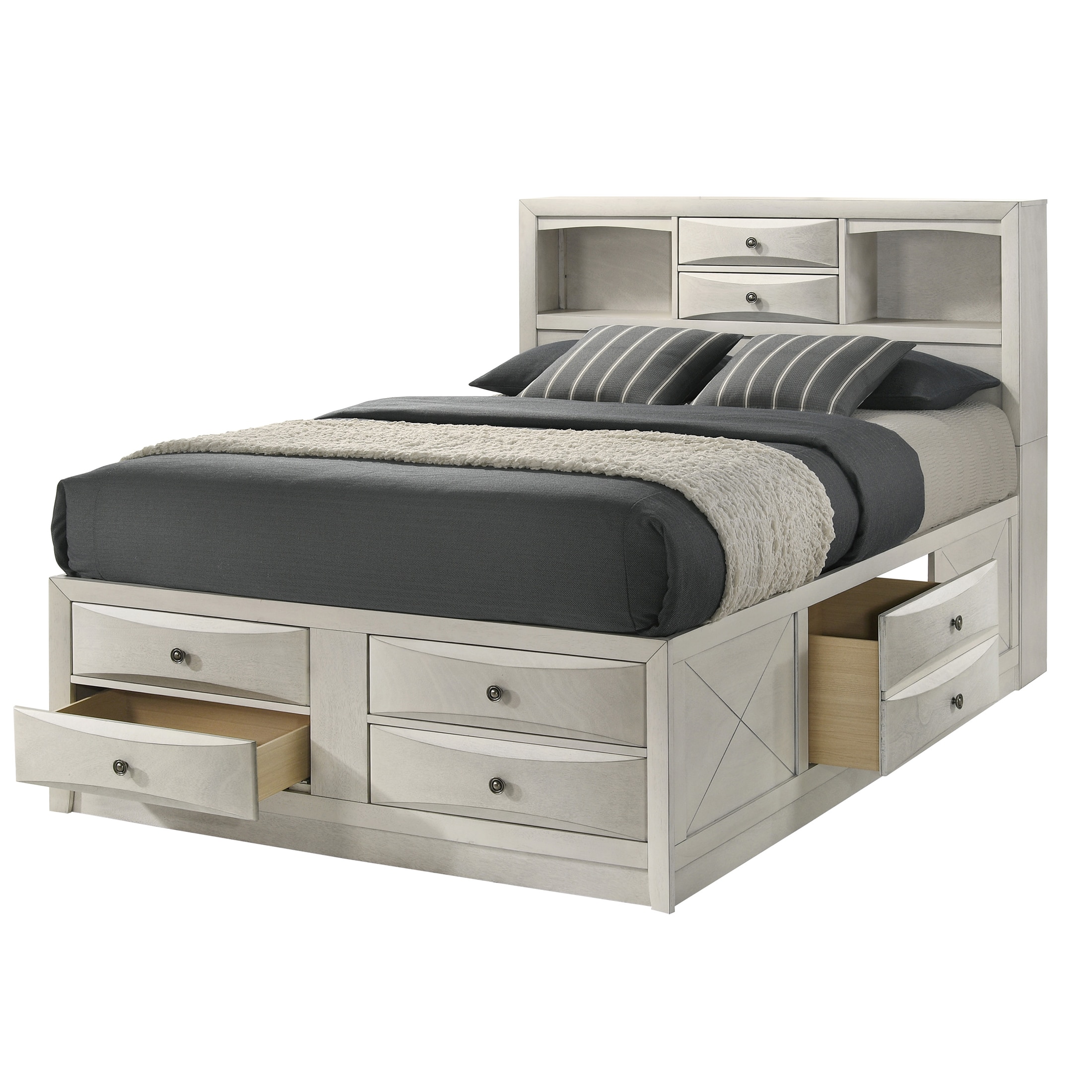 Nilah King Storage Bed