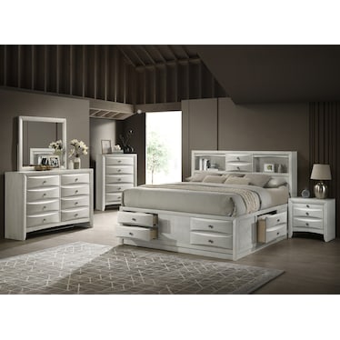 Nilah 5 Piece Queen Bedroom