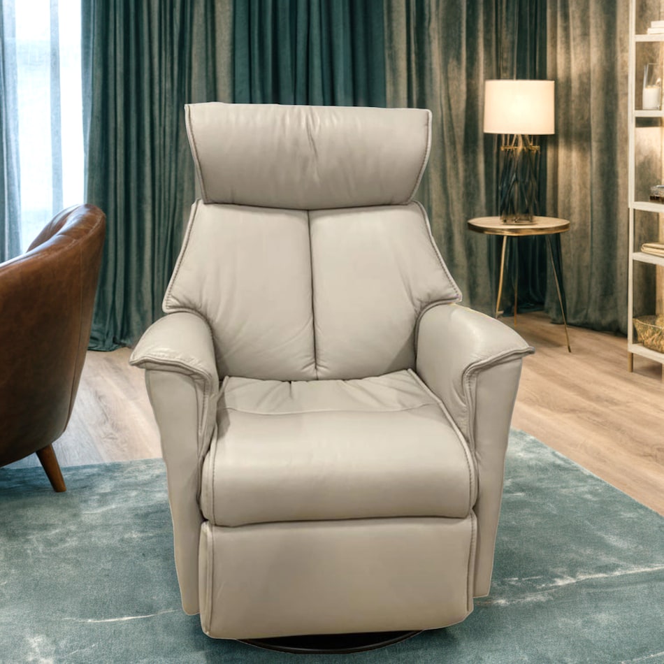  beige recliner   