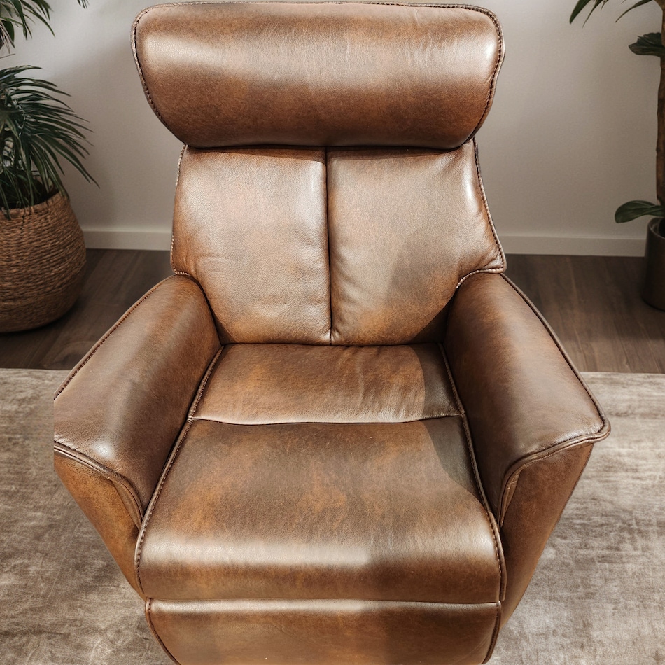  brown recliner   