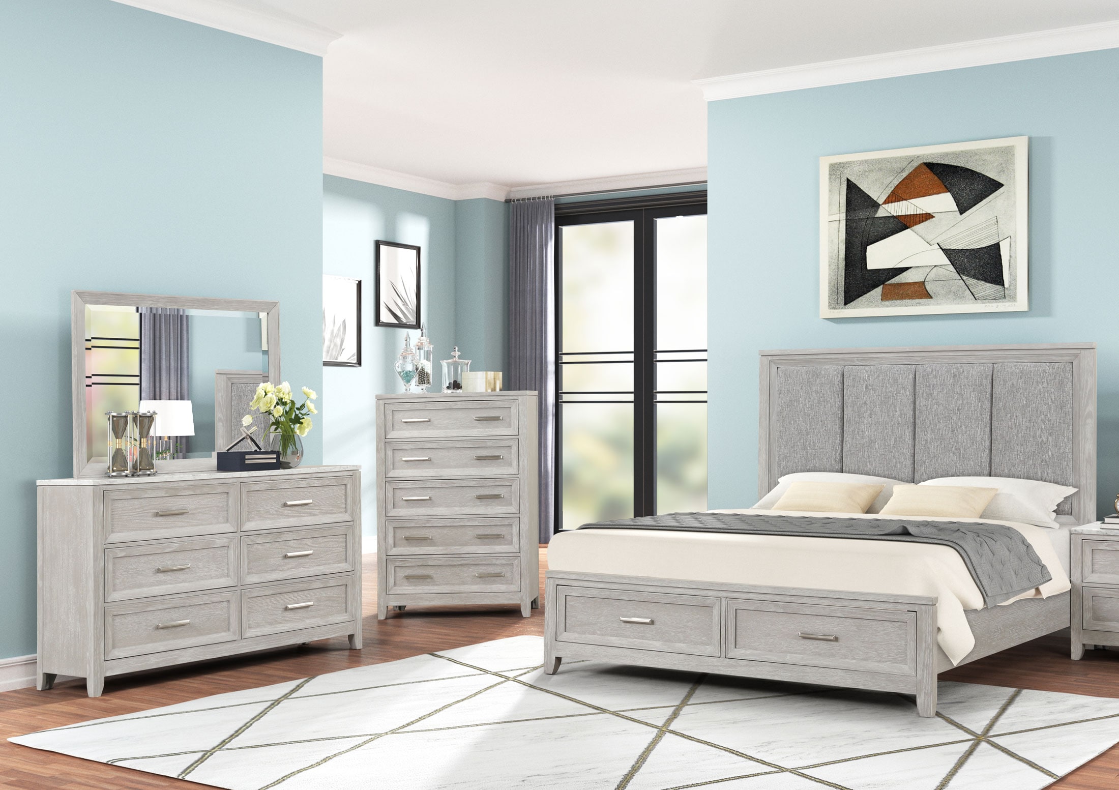 Fiona 4 Piece King Bedroom