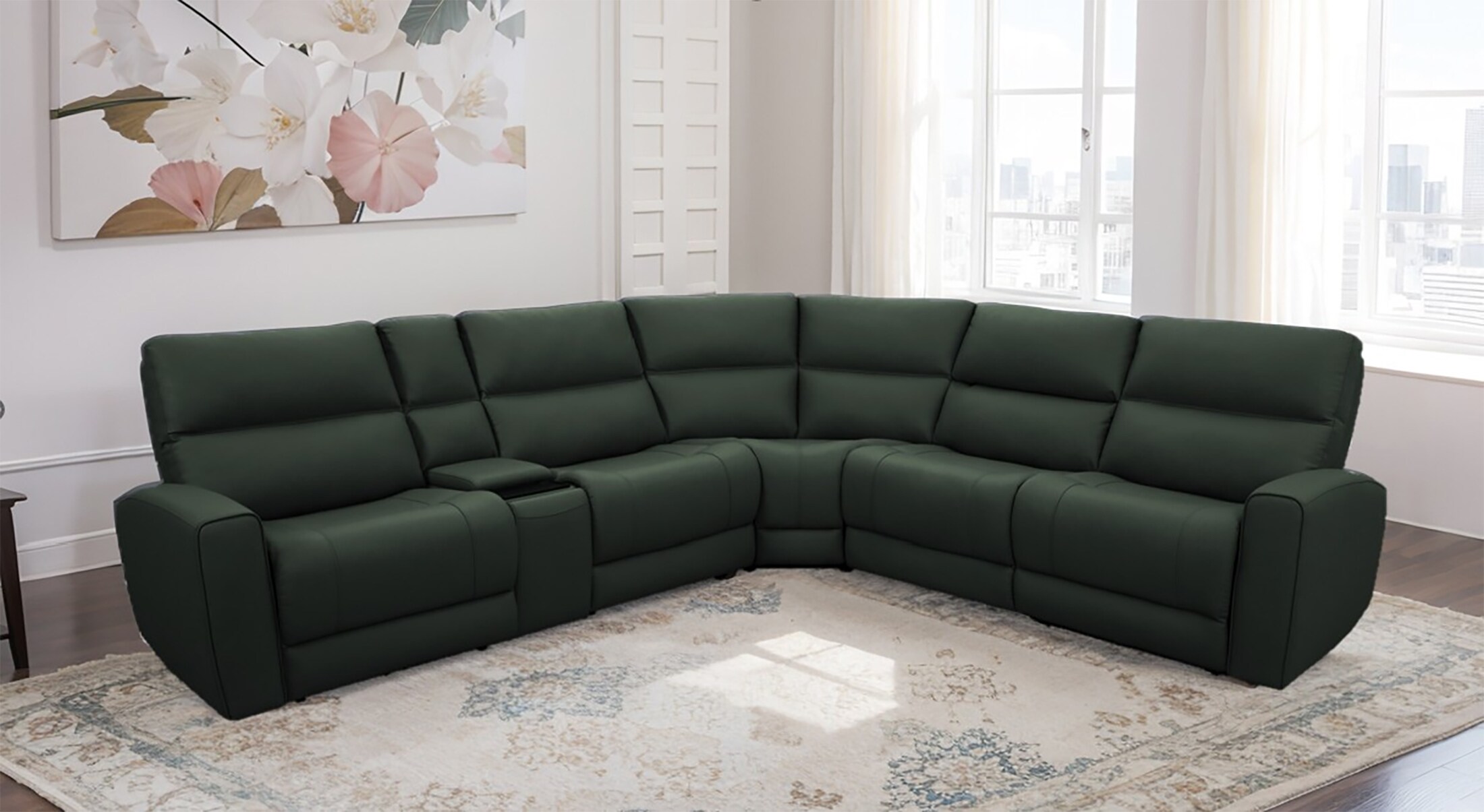 Tampa 6 Piece Reclining Sectional