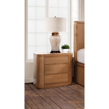 Millers Creek 3 Drawer Nightstand