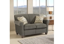  gray loveseat   