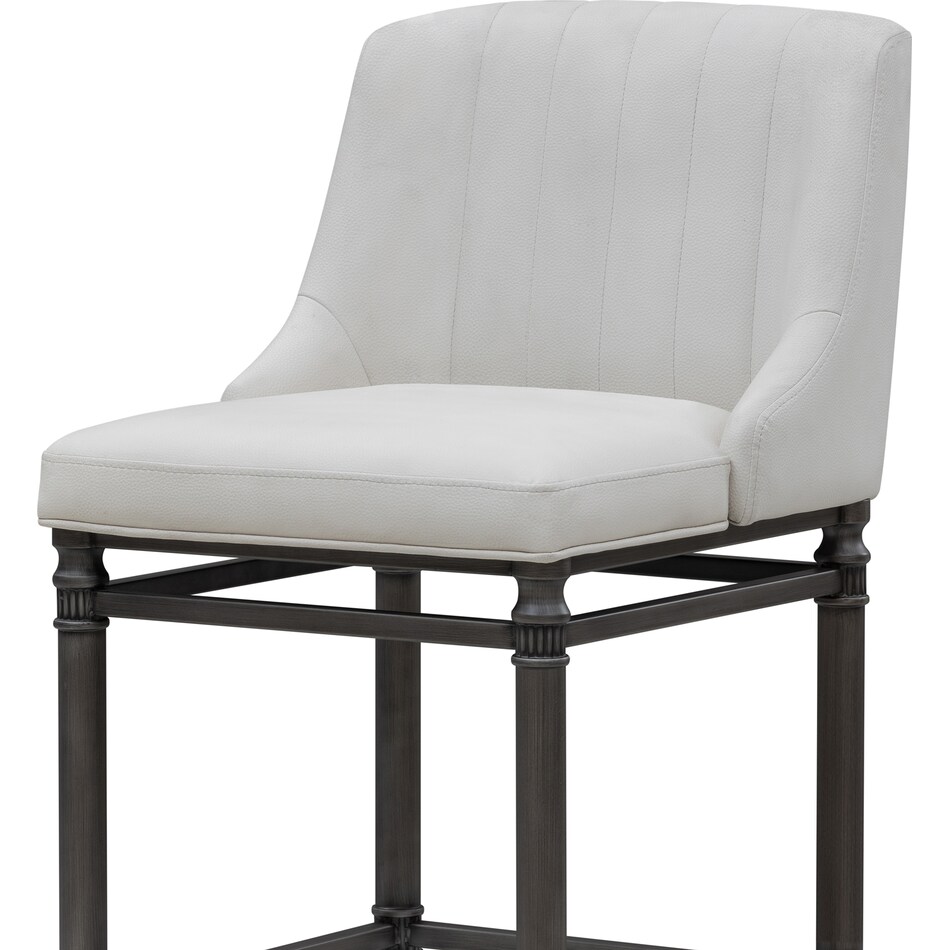  white stools   