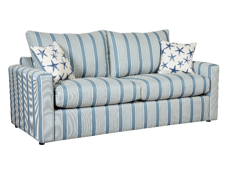 VRETSTORP sleeper sofa, Kilanda dark blue - IKEA
