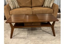 brown occasional tables all   