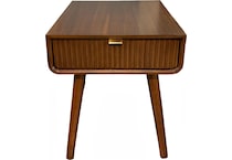  brown occasional tables all   