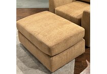  orange ottoman   