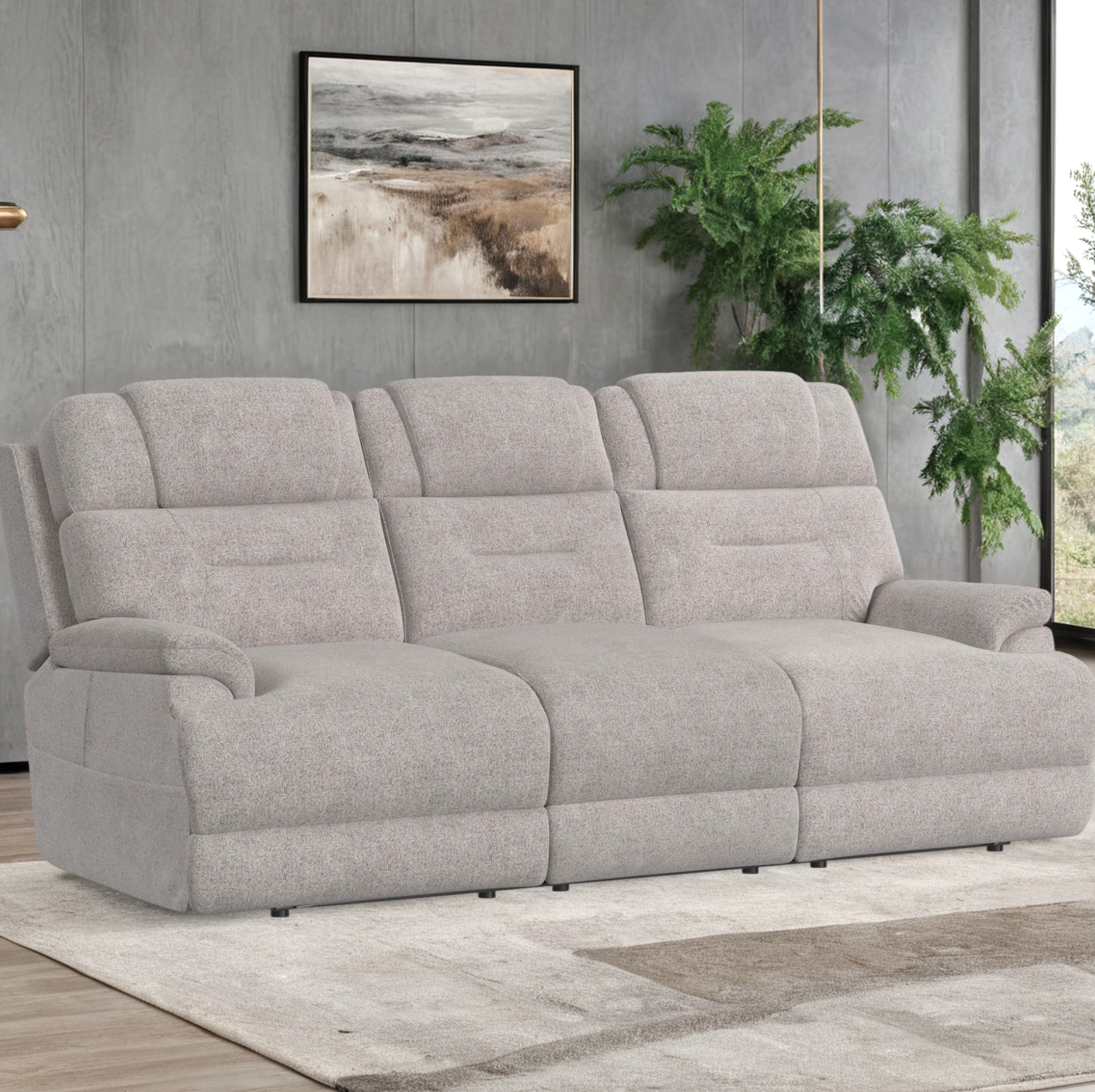 Zofa Power Sofa w/ Heat & Massage