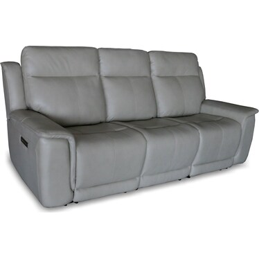 Power Reclining Sofa With Power Headrest & Lumbar