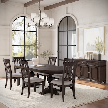 Brentwood Cascade 7 Piece Dining Set