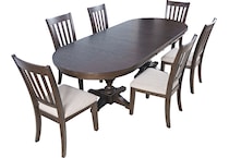 Brentwood Cascade 7 Piece Dining Set