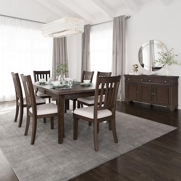 Brentwood Cascade 7 Piece Dining Set