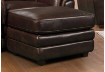  brown ottoman   