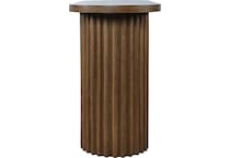  brown occasional tables all   