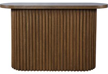  brown occasional tables all   
