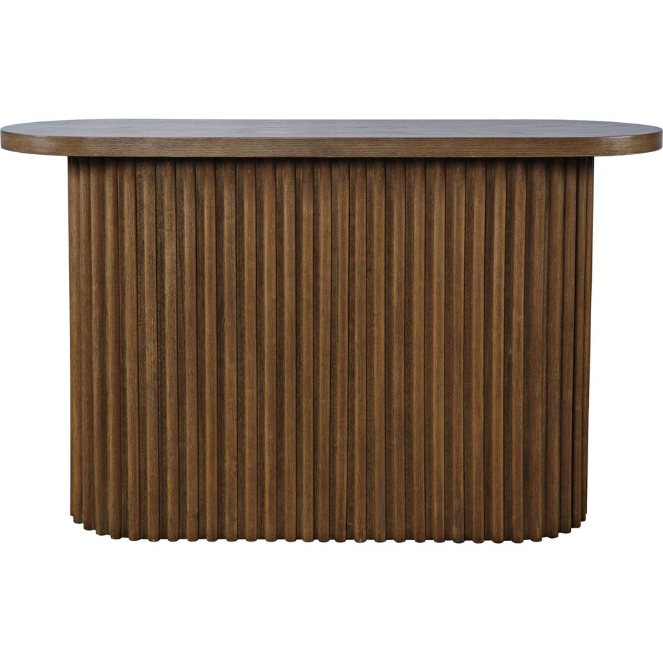  brown occasional tables all   