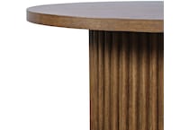  brown occasional tables all   