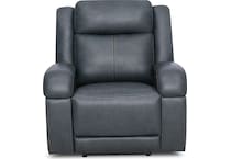 blue recliner   