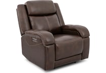  brown recliner   