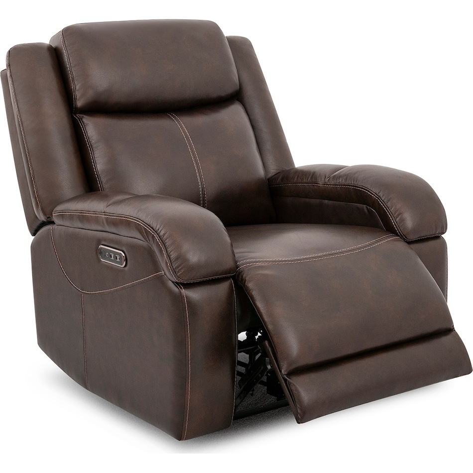  brown recliner   