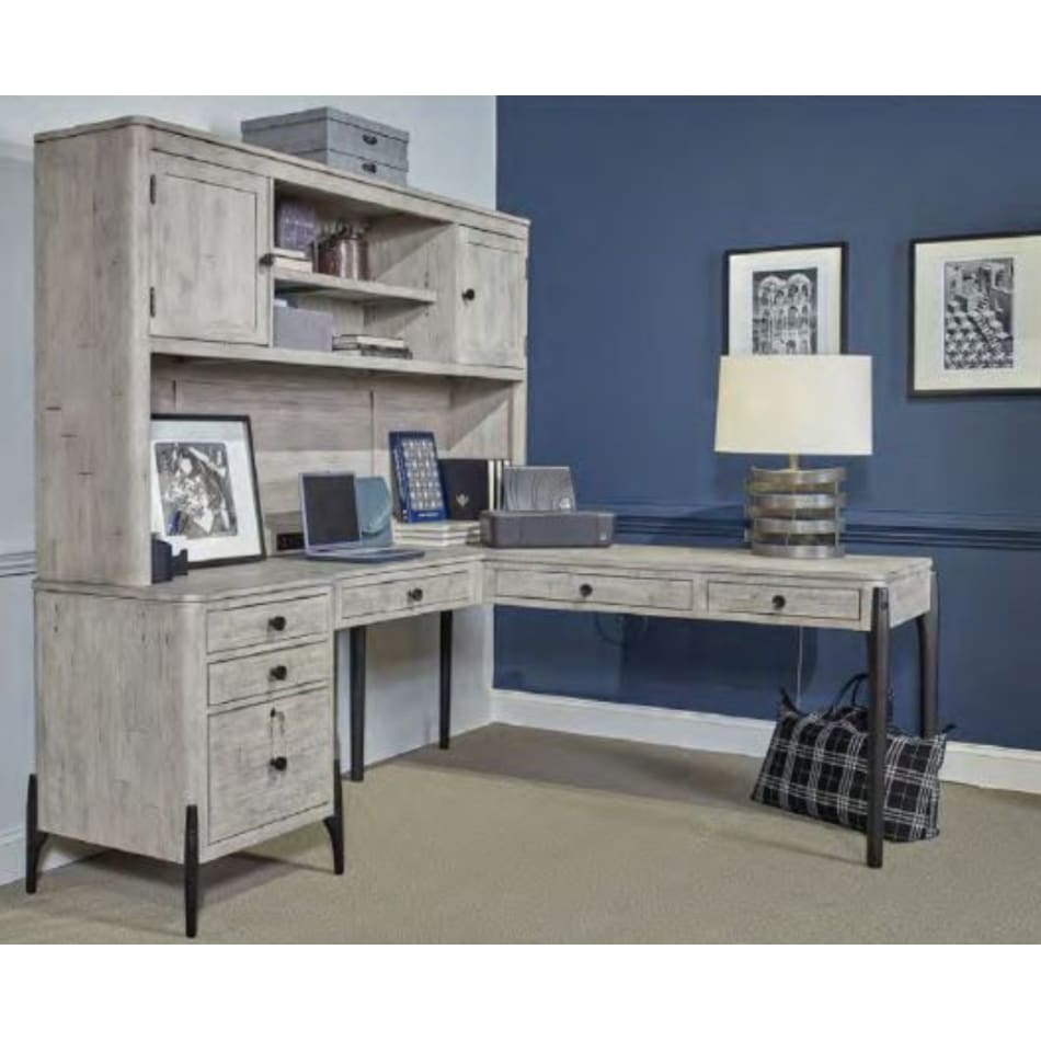  gray home office   