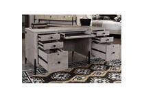  gray home office   