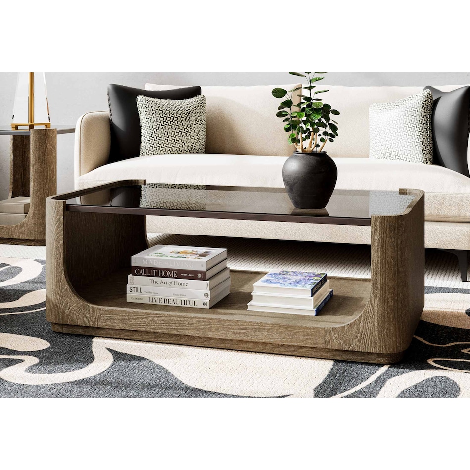  brown occasional tables all   