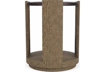  brown occasional tables all   
