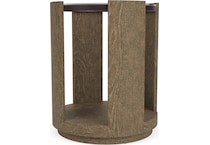  brown occasional tables all   