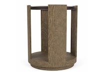  brown occasional tables all   