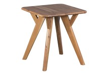  brown occasional tables all   