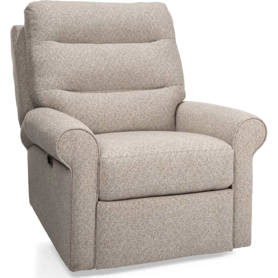  beige recliner   