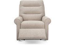  beige recliner   