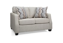  beige loveseat   
