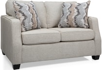  beige loveseat   