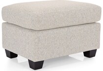  beige ottoman   