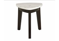  brown occasional tables all   