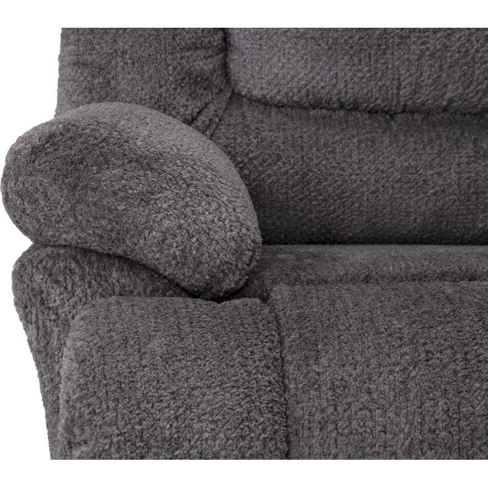  gray recliner   