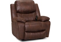  brown recliner   