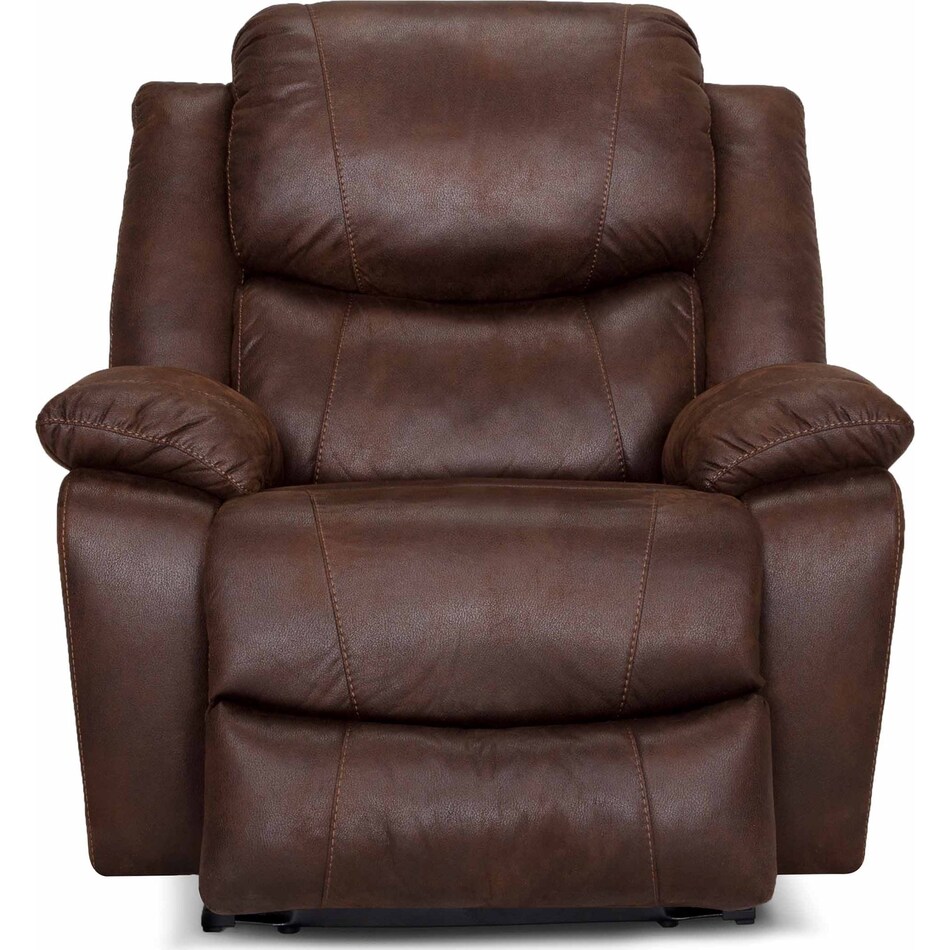  brown recliner   