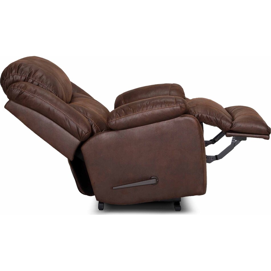  brown recliner   
