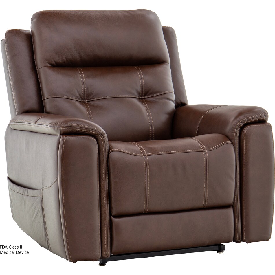  brown recliner   