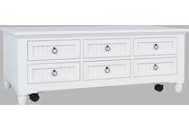  white occasional tables all   