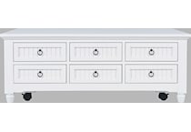  white occasional tables all   