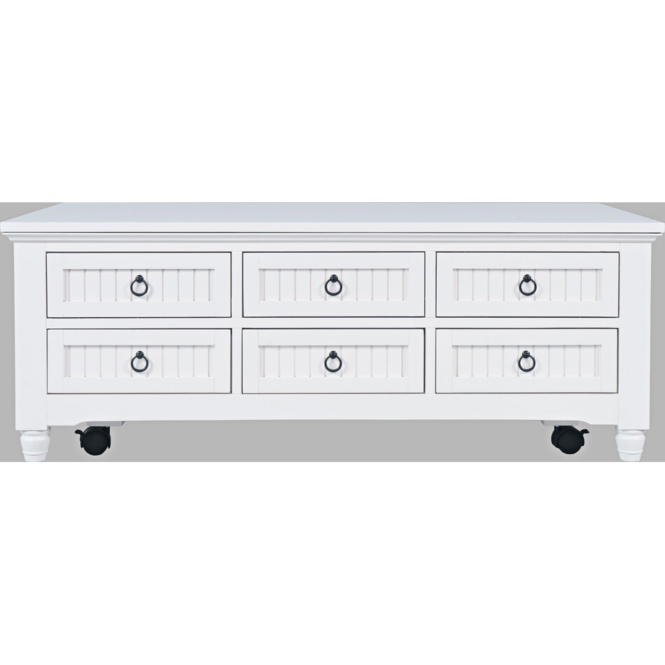  white occasional tables all   